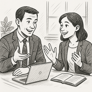 talking business
