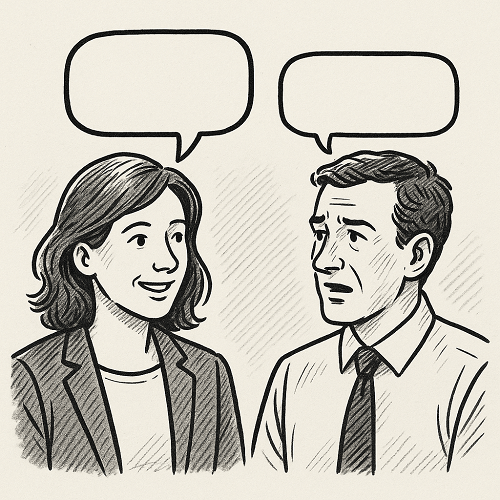 talking business